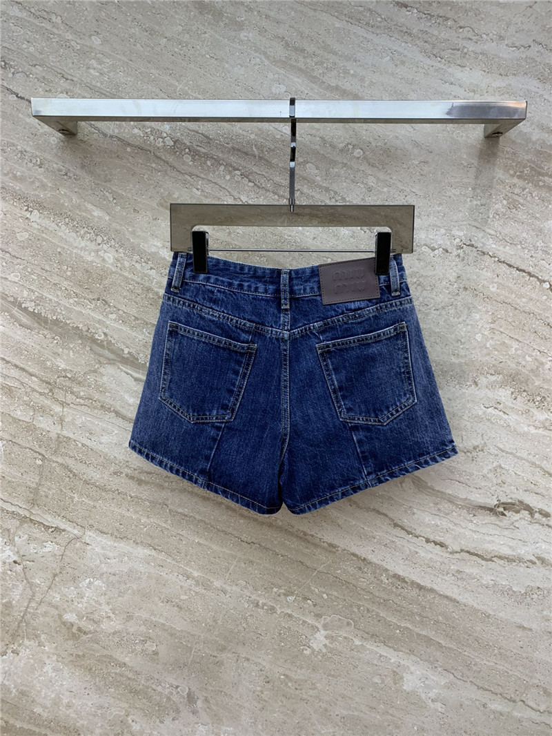 M1um1u vintage denim series denim shorts