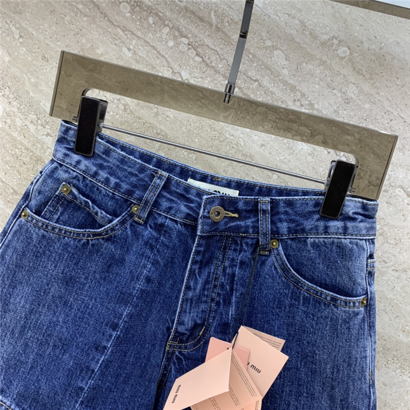 M1um1u vintage denim series denim shorts