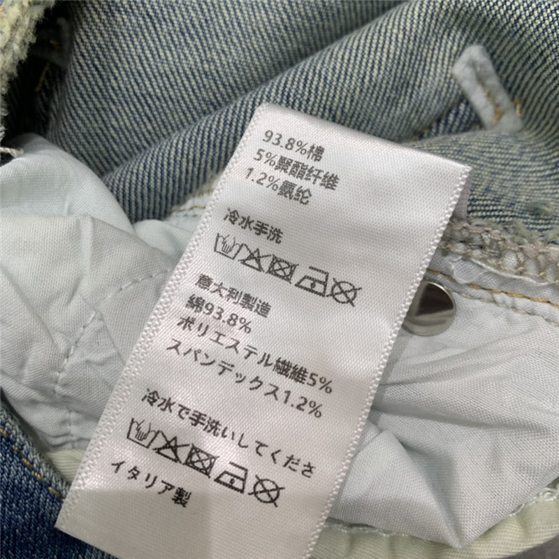 M1um1u micro logo embellished bootcut jeans