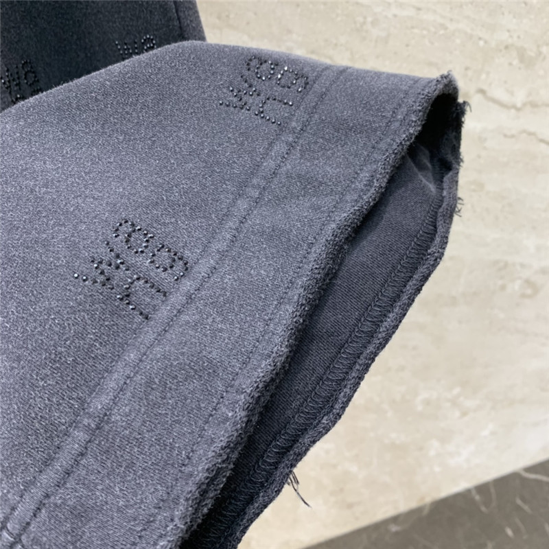 A1exa*der wang charcoal black wide leg pants