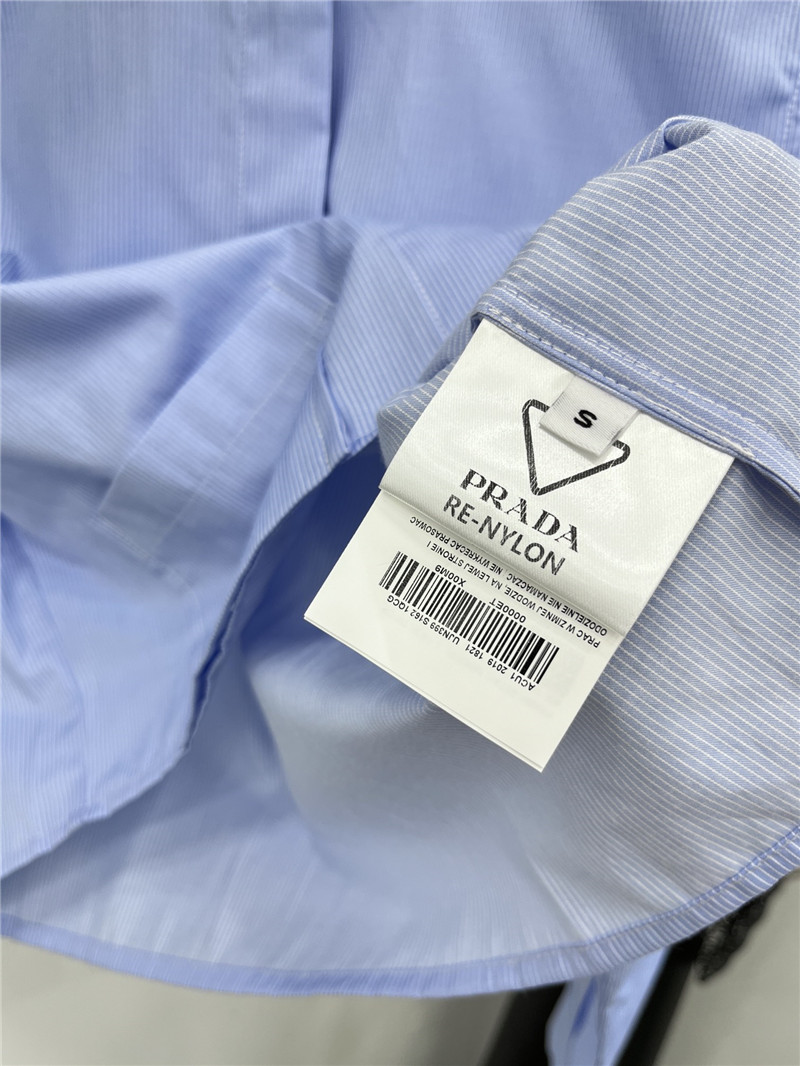 Pra*a spring and summer new cotton shirt