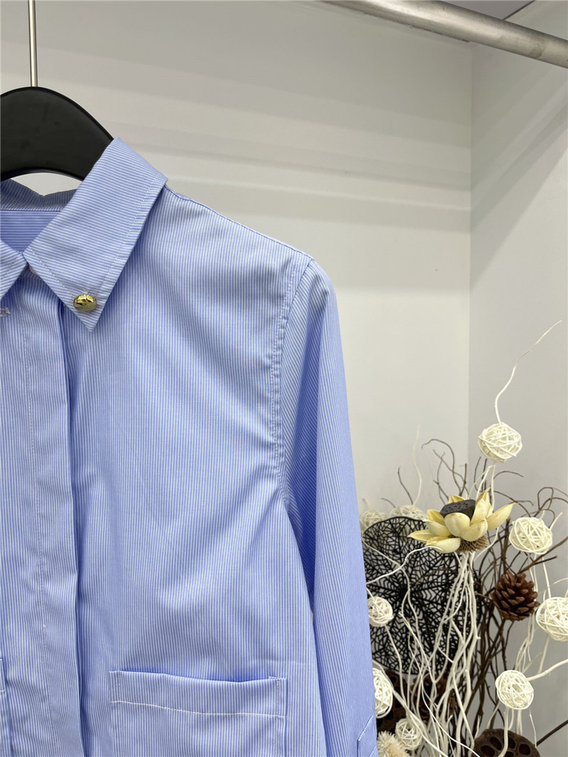 Pra*a spring and summer new cotton shirt