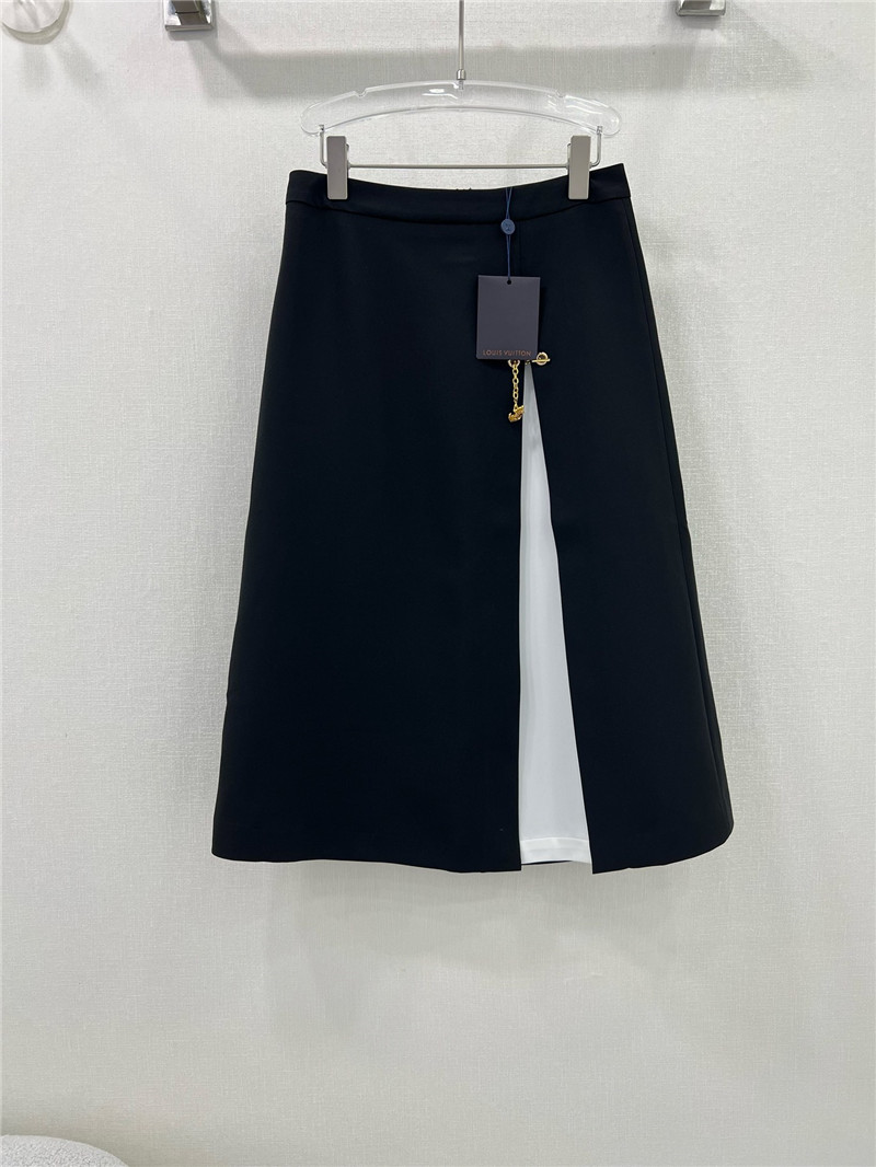 l0vis Vvtt0n lv minimalist cut skirt