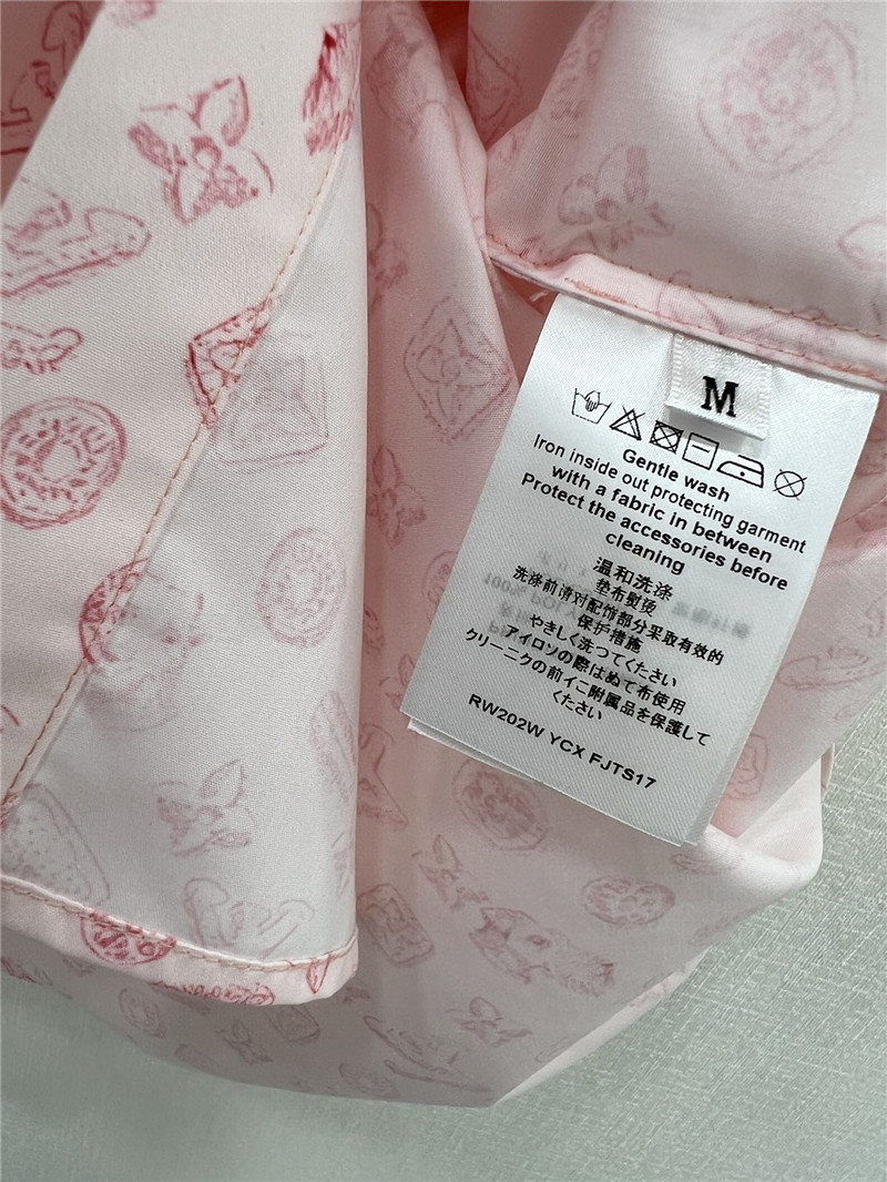 l0vis Vvtt0n lv presbyopic coin full logo long-sleeved shirt