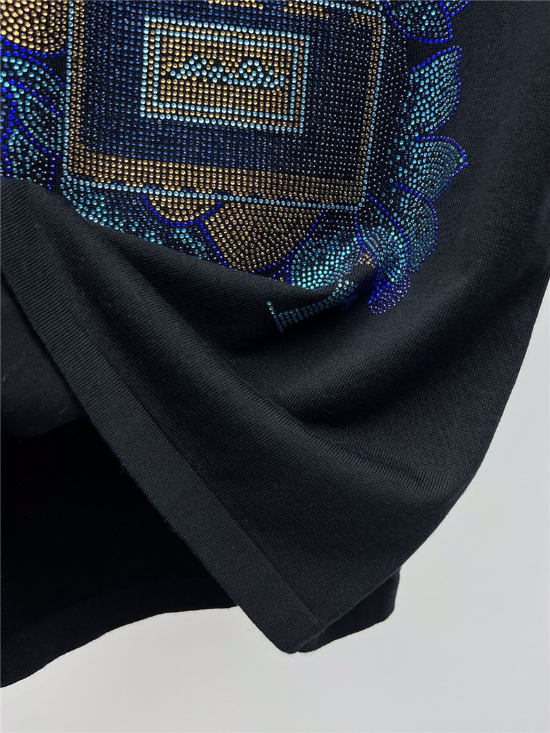 d10r logo hot D1am0nd knitted t-shirt