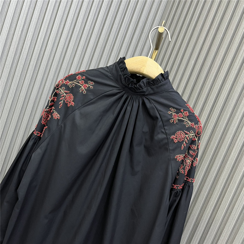 D10r small stand collar heavy industry palace shirt