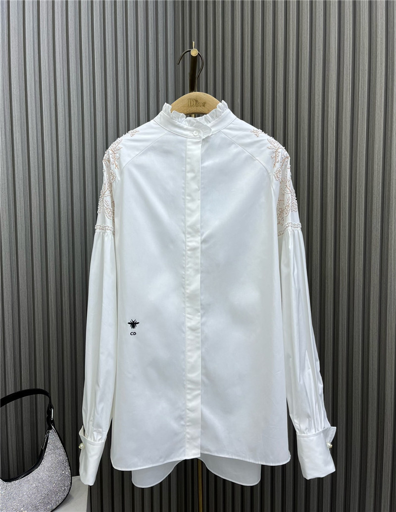 D10r small stand collar heavy industry palace shirt