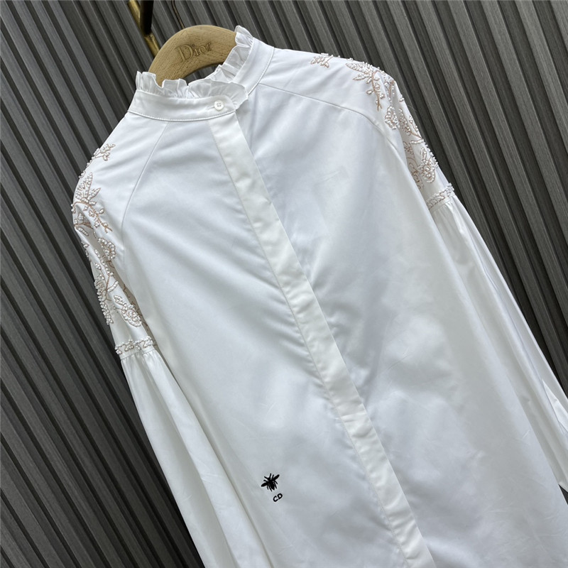 D10r small stand collar heavy industry palace shirt