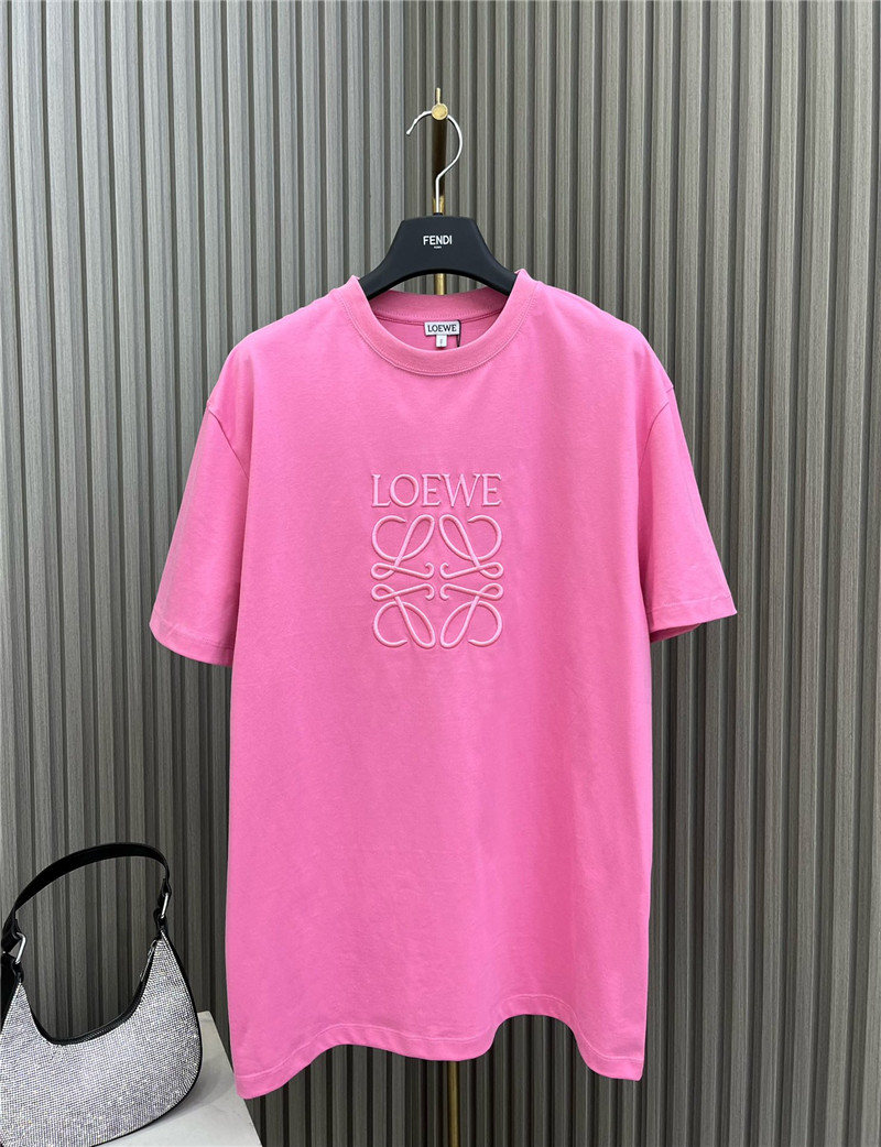 L0ew* embroidered printed t-shirt