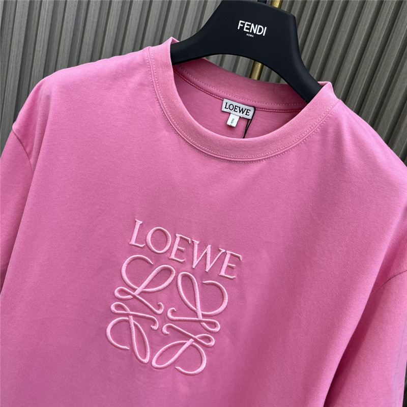L0ew* embroidered printed t-shirt