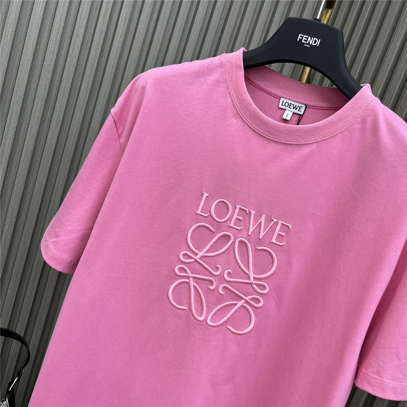 L0ew* embroidered printed t-shirt