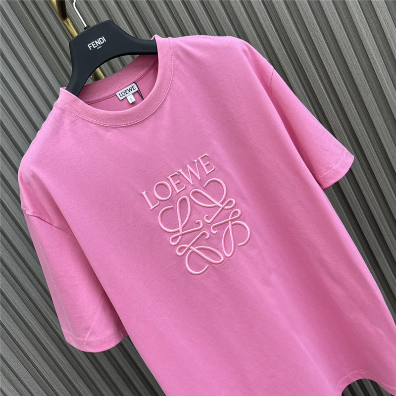 L0ew* embroidered printed t-shirt