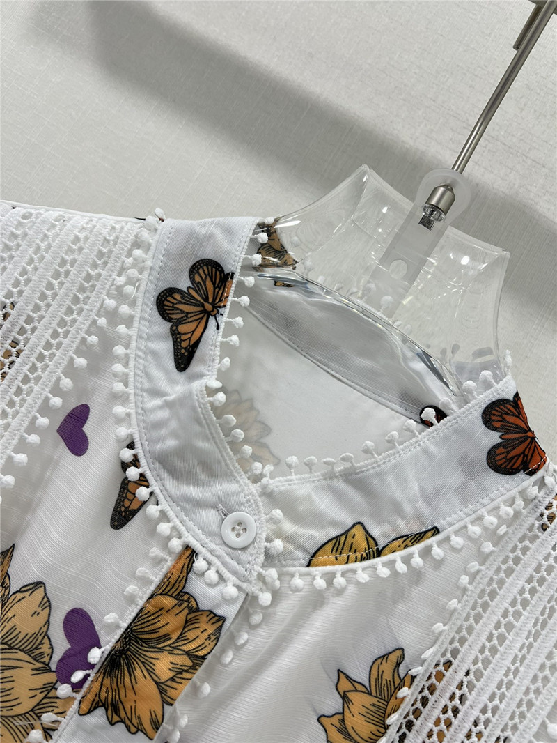 zimm printed patchwork belted slim dress