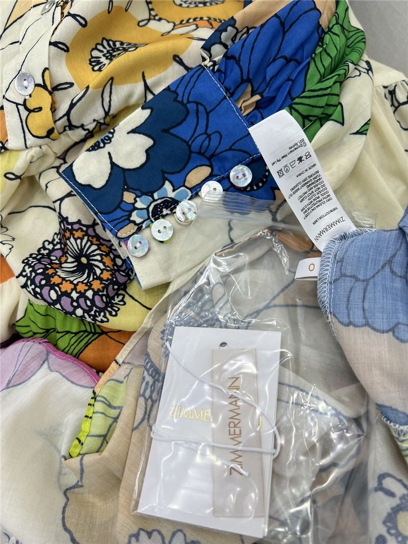 zimm lapel long sleeve dress