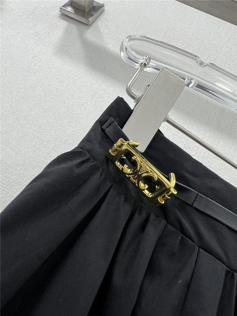Ce1i*e new long waistband scalp skirt