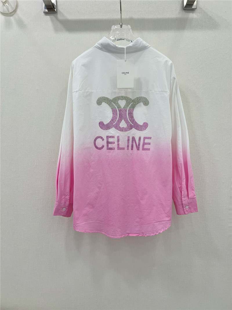 Ce1i*e high temperature rhinestone shirt