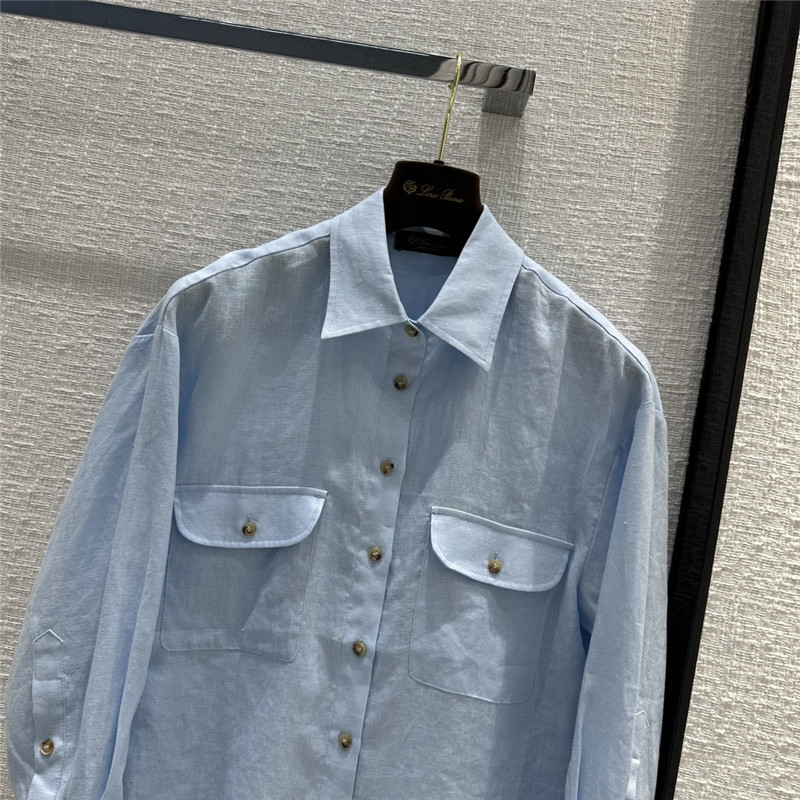 L0r0 P1ana new linen shirt