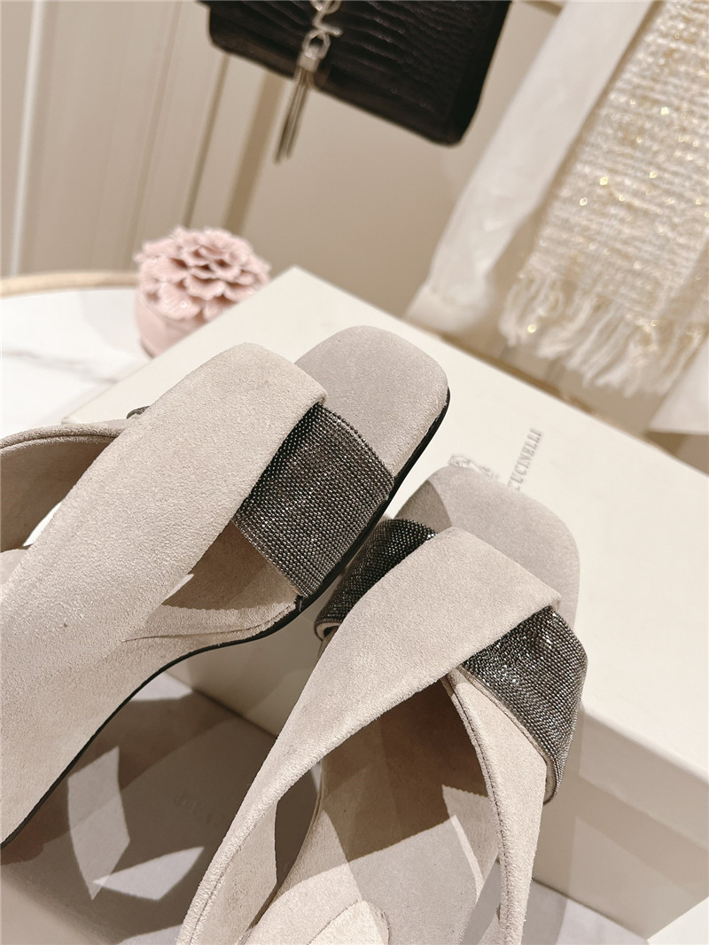 bc steel D1am0nd wedge slippers