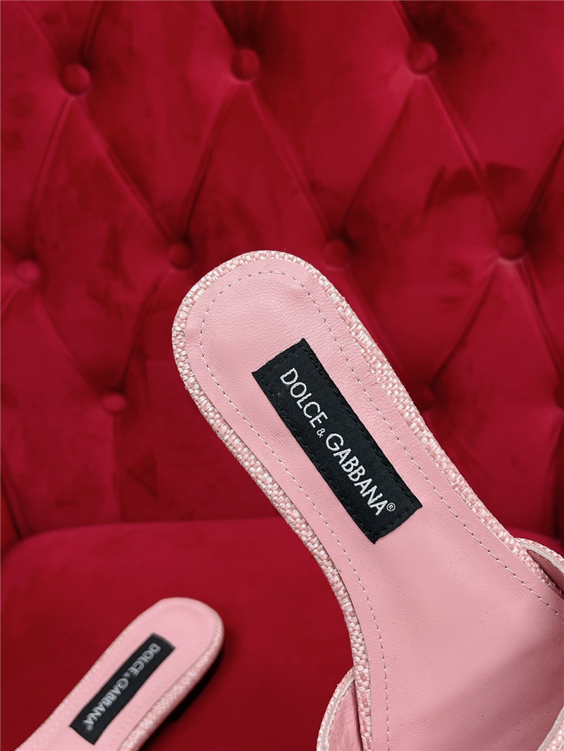 Dolce & Gabbana d&g new flat slippers