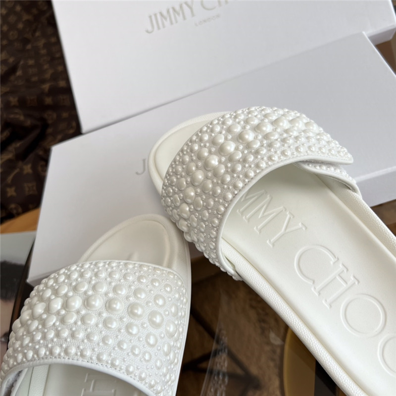 J1m*y Ch00 pearl slippers