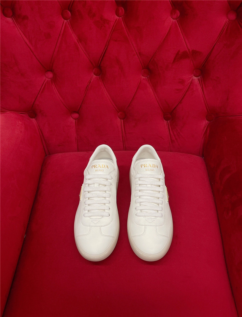 Pra*a beige leather women¡¯s sneakers