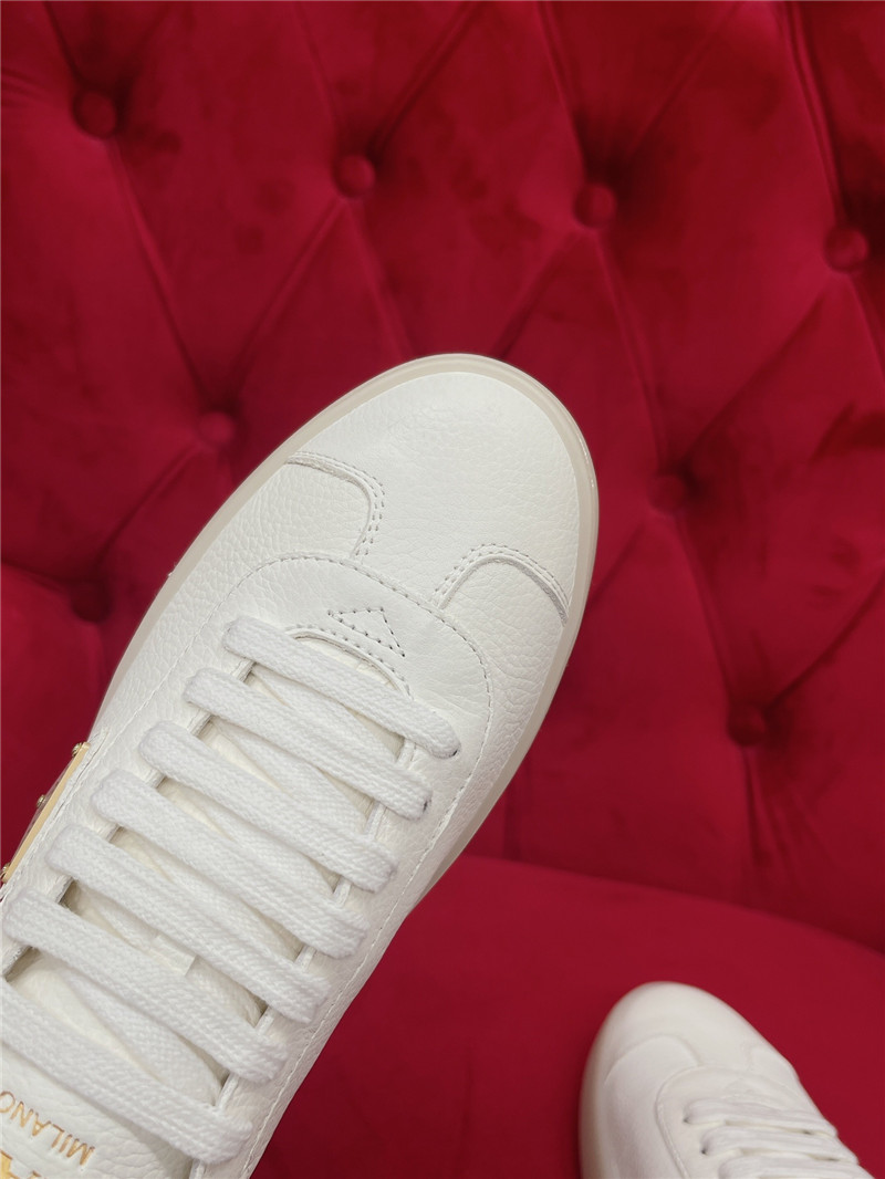 Pra*a beige leather women¡¯s sneakers