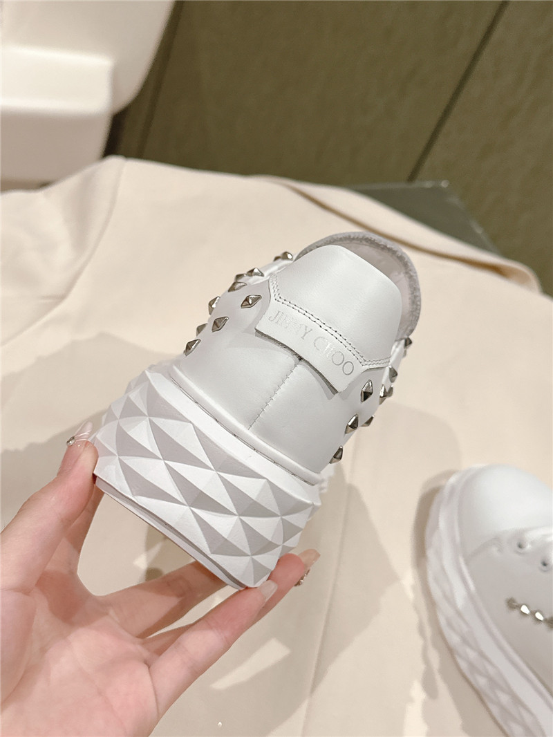 j1m*y ch00 D1am0nd light maxi sneakers