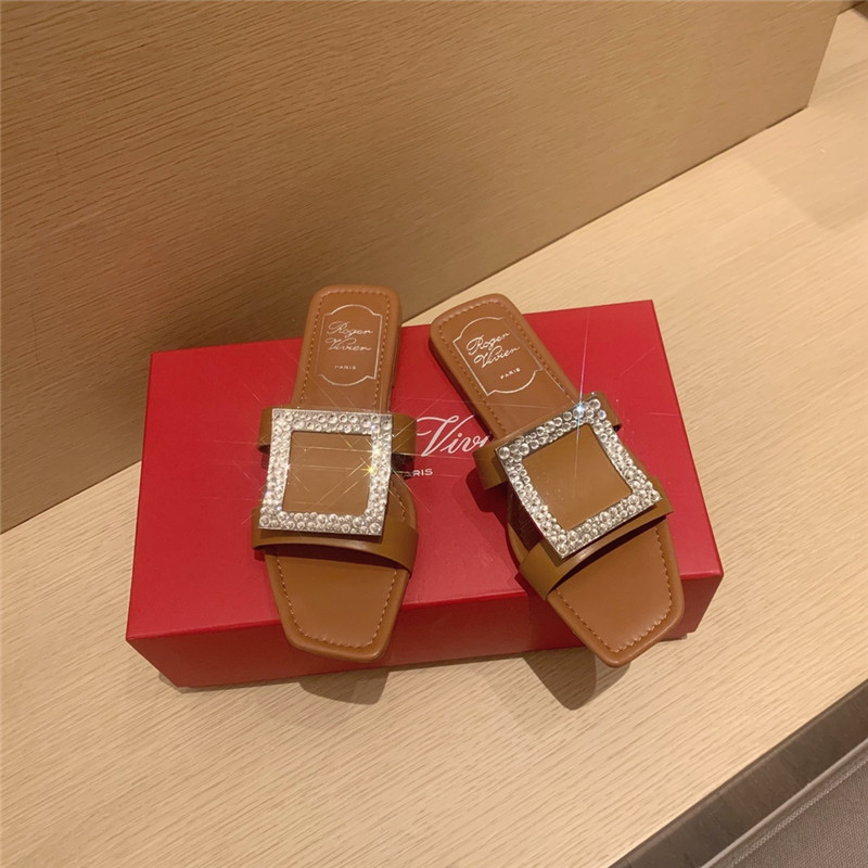 Roger vivor square buckle half drag