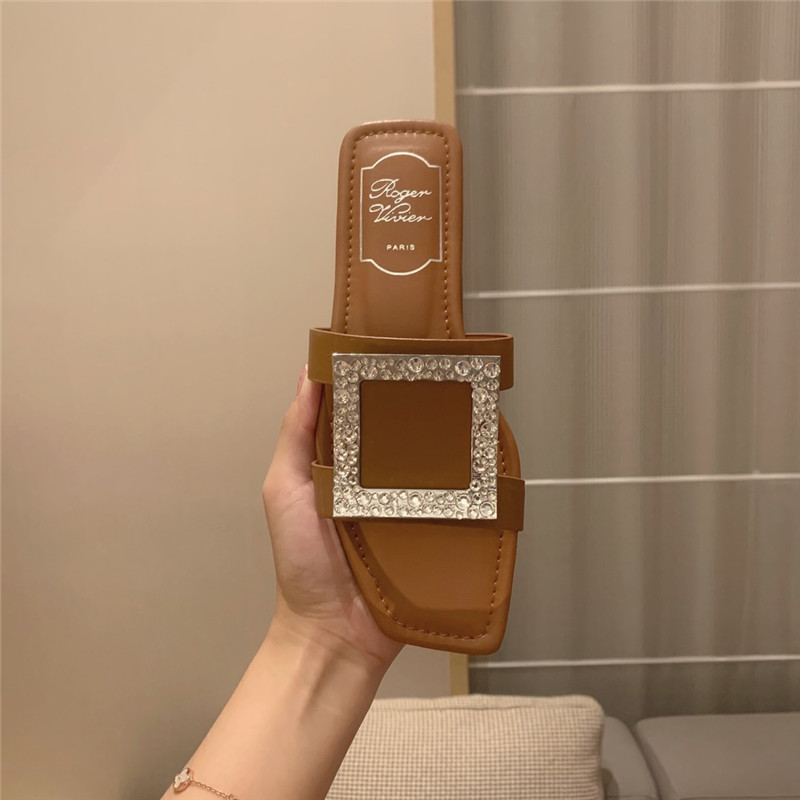 Roger vivor square buckle half drag