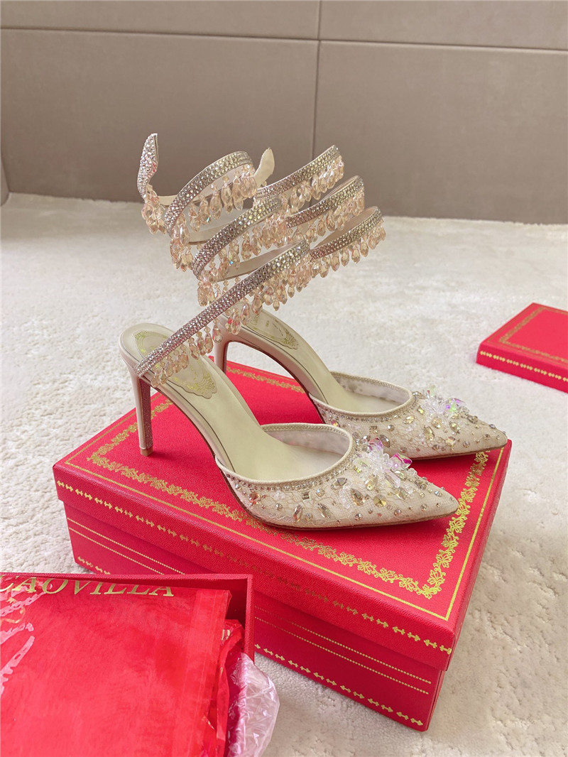 rene caovilla new high heels