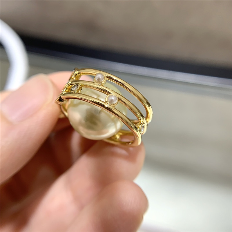 Ch**el letter double c earrings