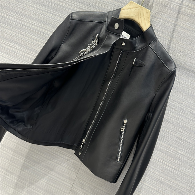 H**me5 lambskin jacket