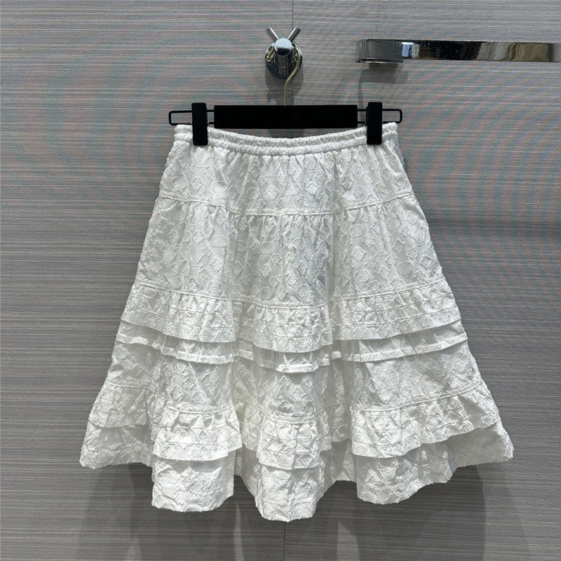 l0vis Vvtt0n lv nautical resort series jacquard skirt