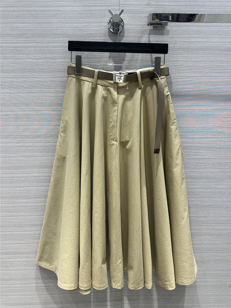 Pra*a versatile minimalist long skirt