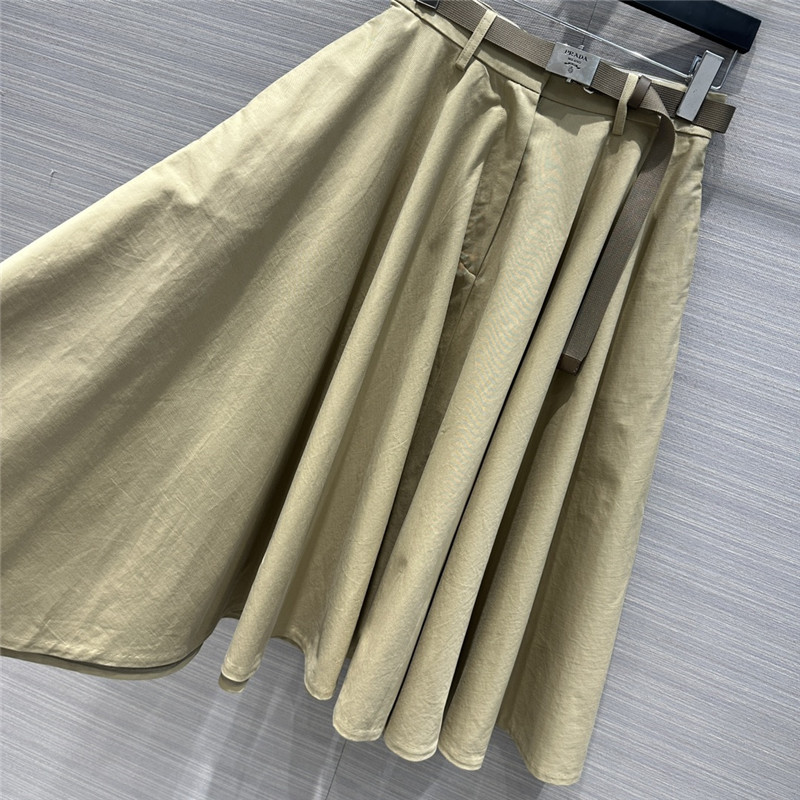 Pra*a versatile minimalist long skirt