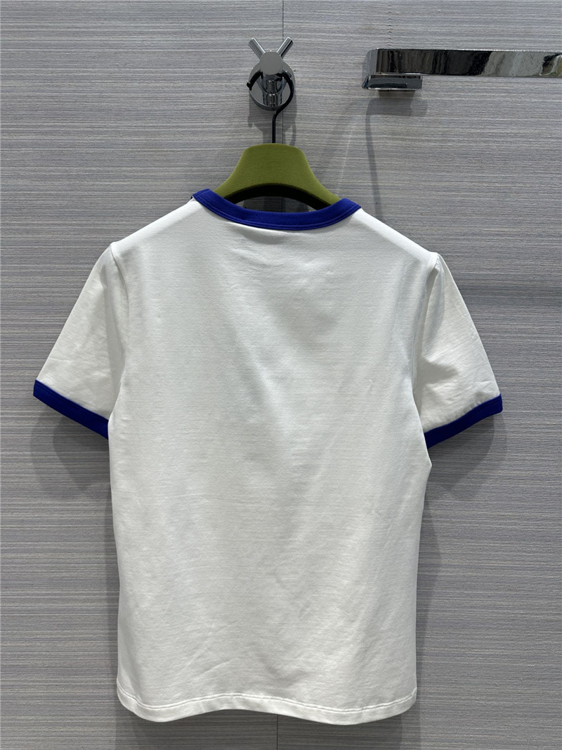 Gucci pencil letter print graphic cotton T-shirt