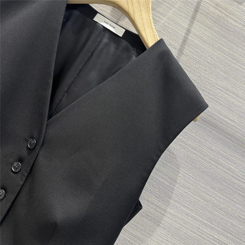 the row high-end suit vest
