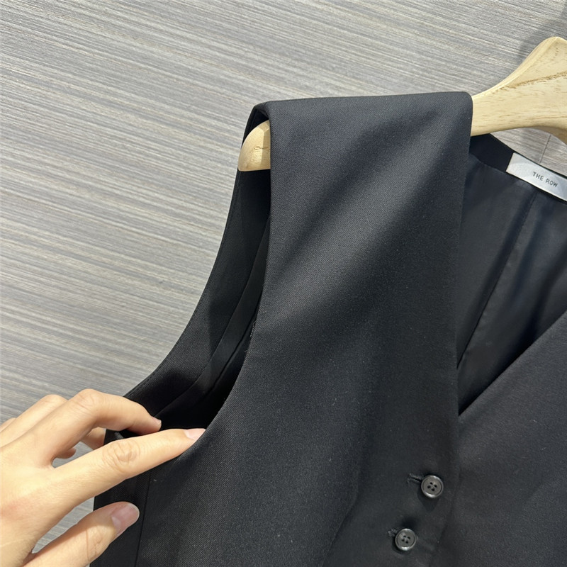 the row high-end suit vest