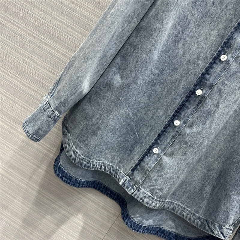 Pra*a premium denim shirt