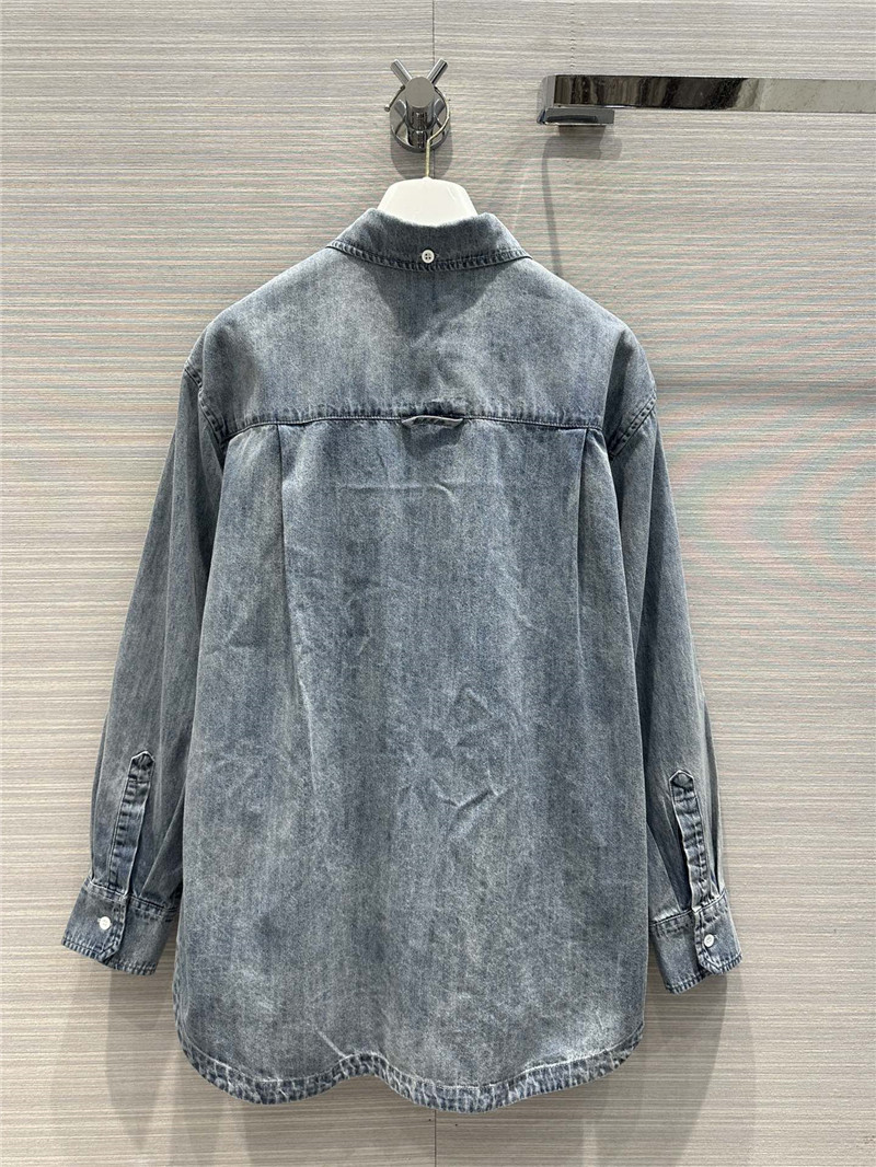 Pra*a premium denim shirt