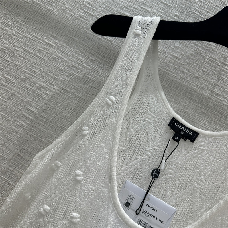 Ch**el drum hollow knitted sundress