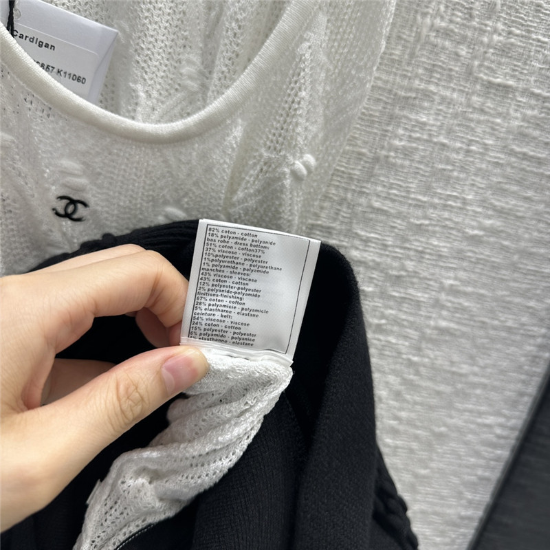 Ch**el drum hollow knitted sundress