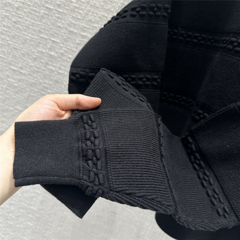 Ch**el drum hollow knitted sundress