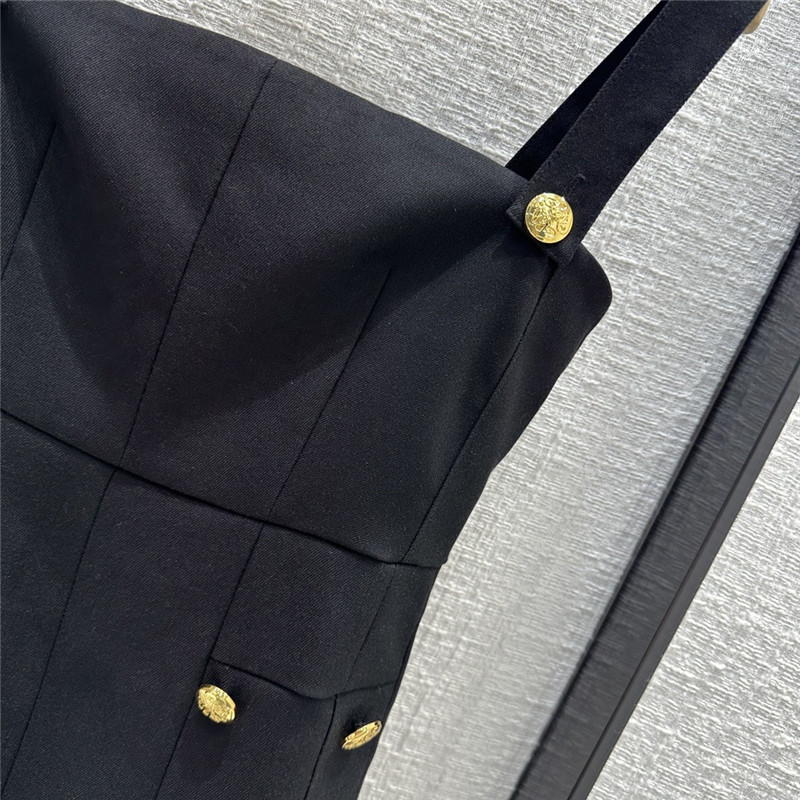 A1exa*der wang temperament strapless little black dress