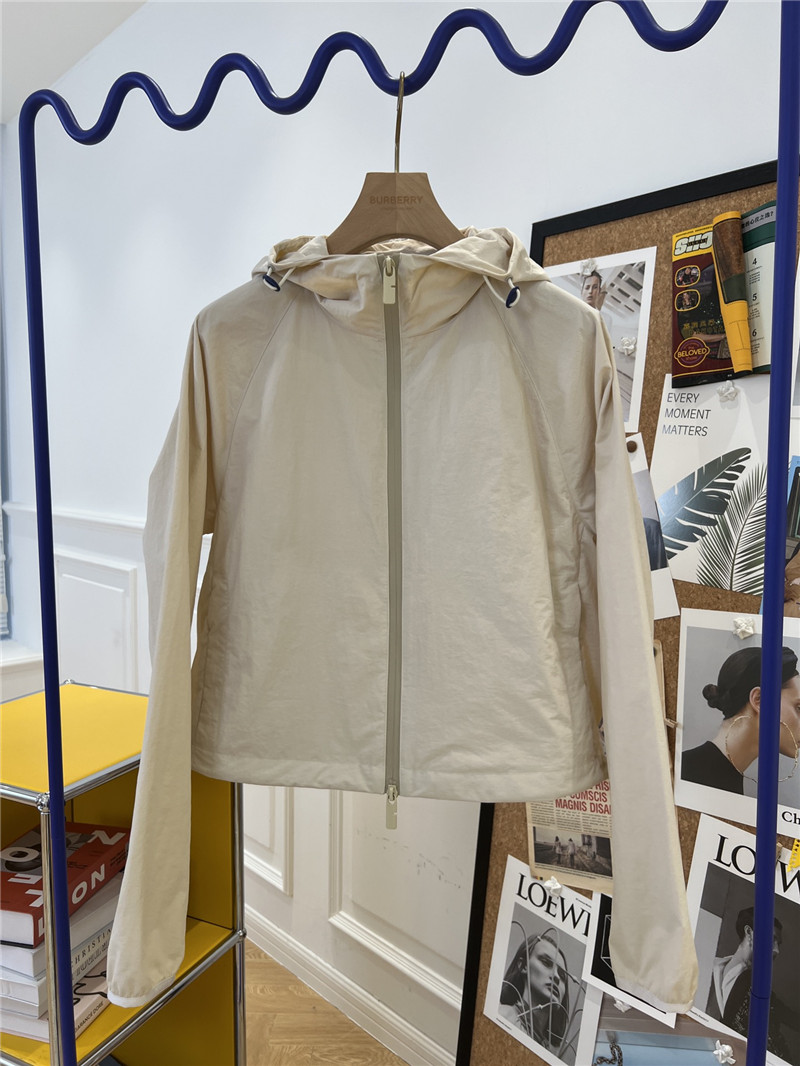 Bv*b*rry cropped waist-length nylon jacket