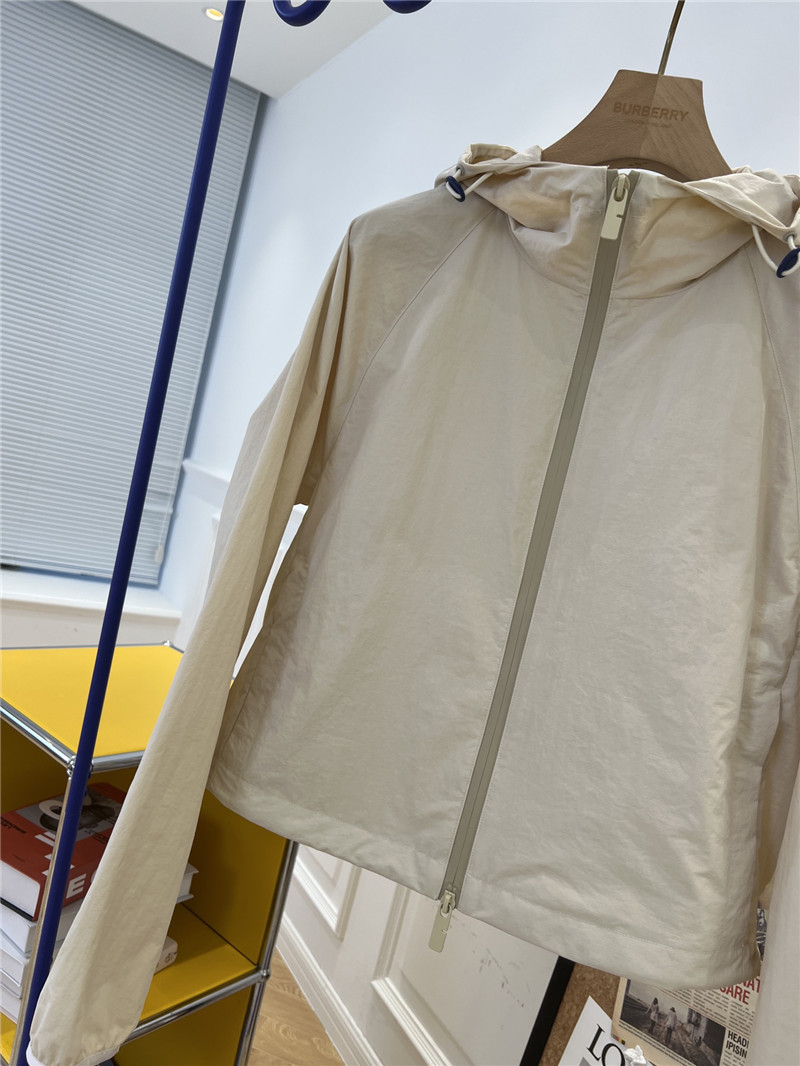 Bv*b*rry cropped waist-length nylon jacket