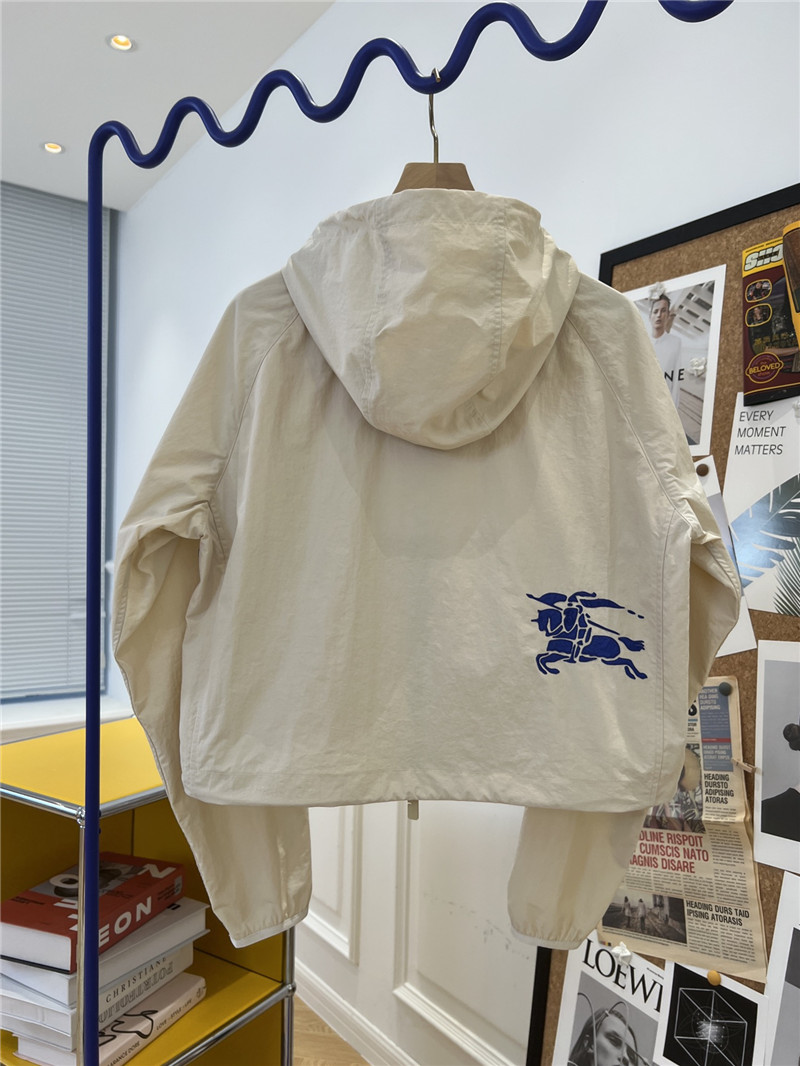 Bv*b*rry cropped waist-length nylon jacket