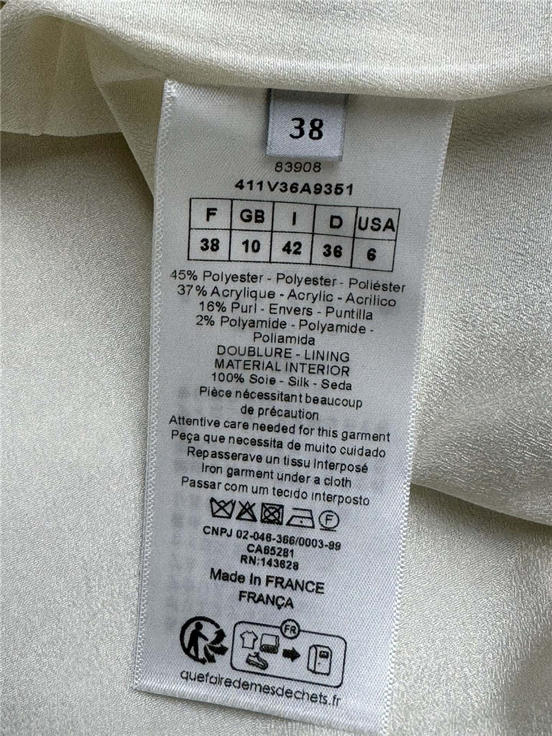 D10r butterfly jacquard short-sleeved jacket