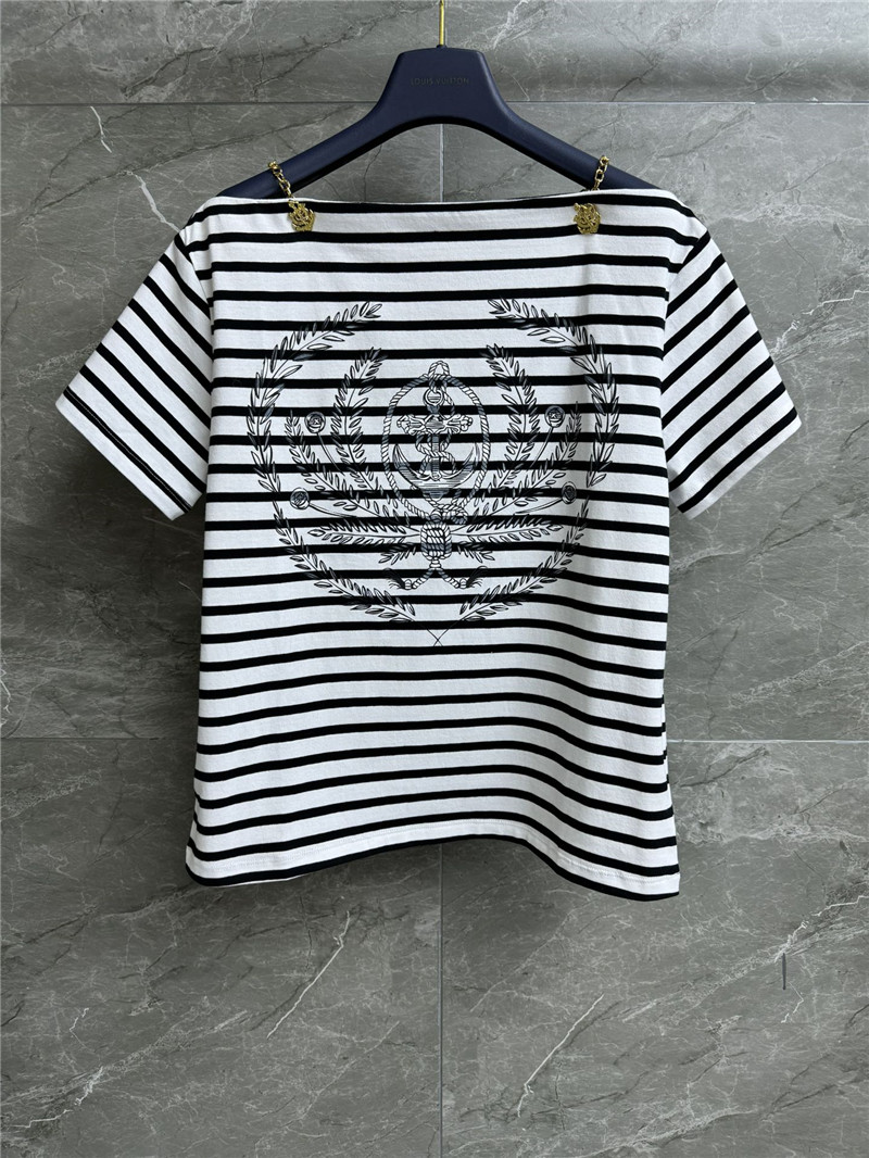 l0vis Vvtt0n lv striped short sleeves
