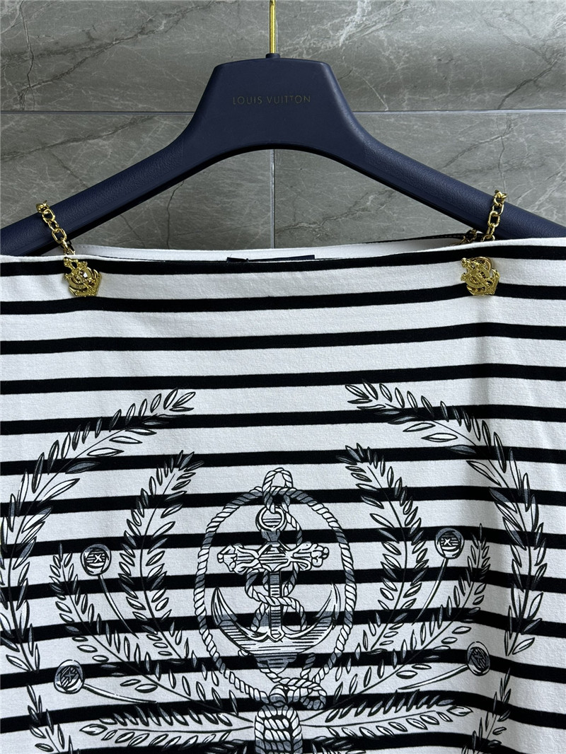 l0vis Vvtt0n lv striped short sleeves